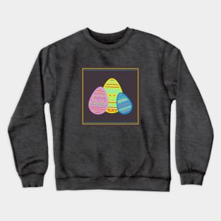 Three Easter eggs Crewneck Sweatshirt